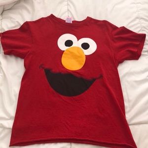 Adults Sesame Street Elmo Shirt